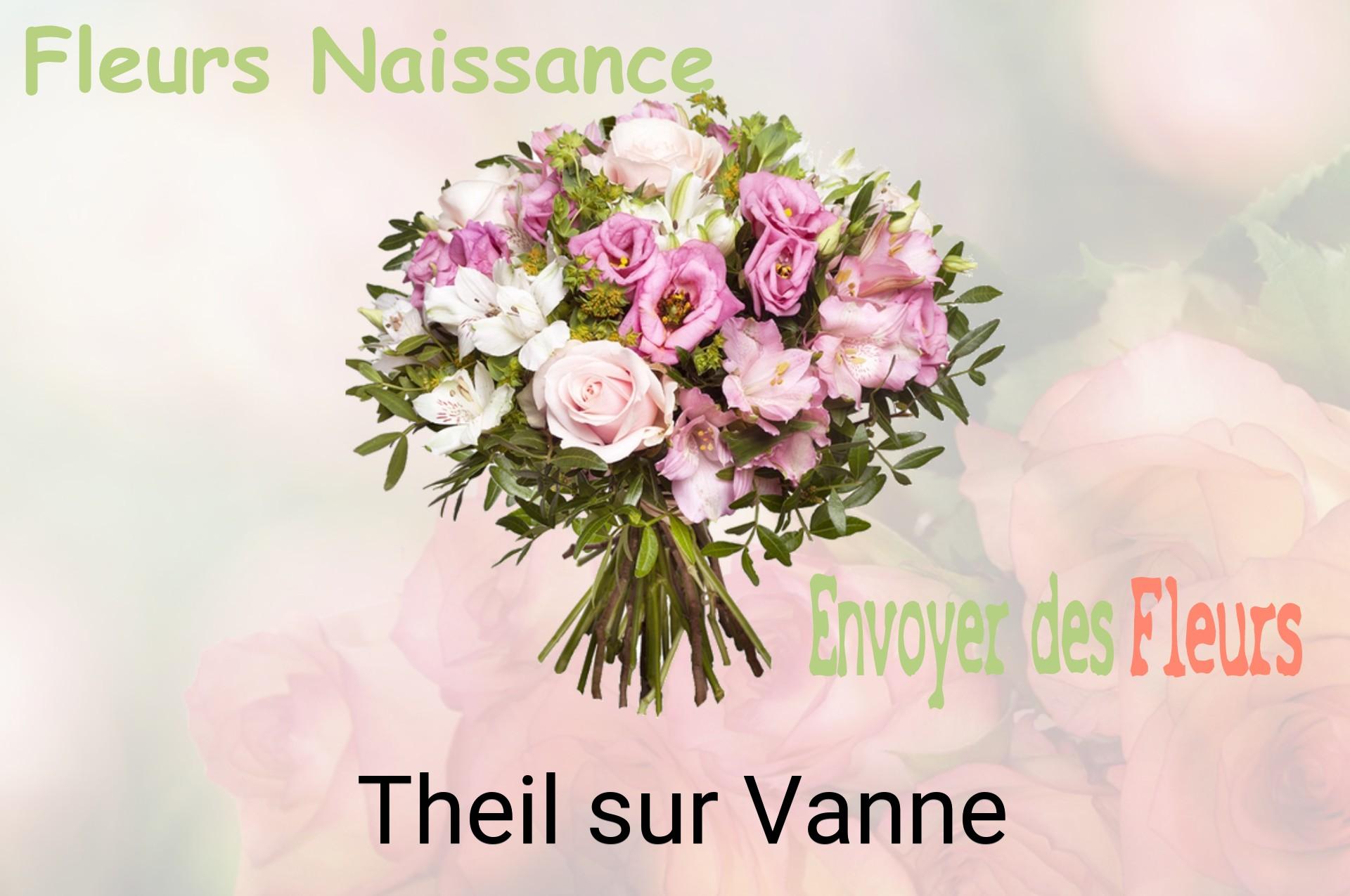 Bouquet de fleurs de naissance livré à Theil-sur-Vanne