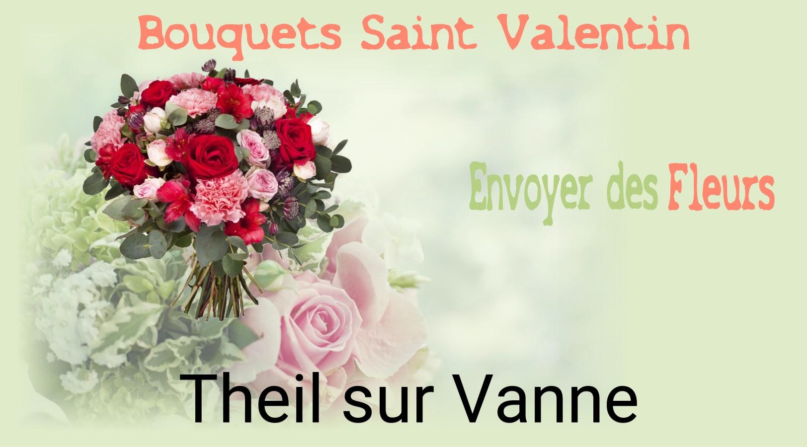 Roses de Saint-Valentin livrées à Theil-sur-Vanne